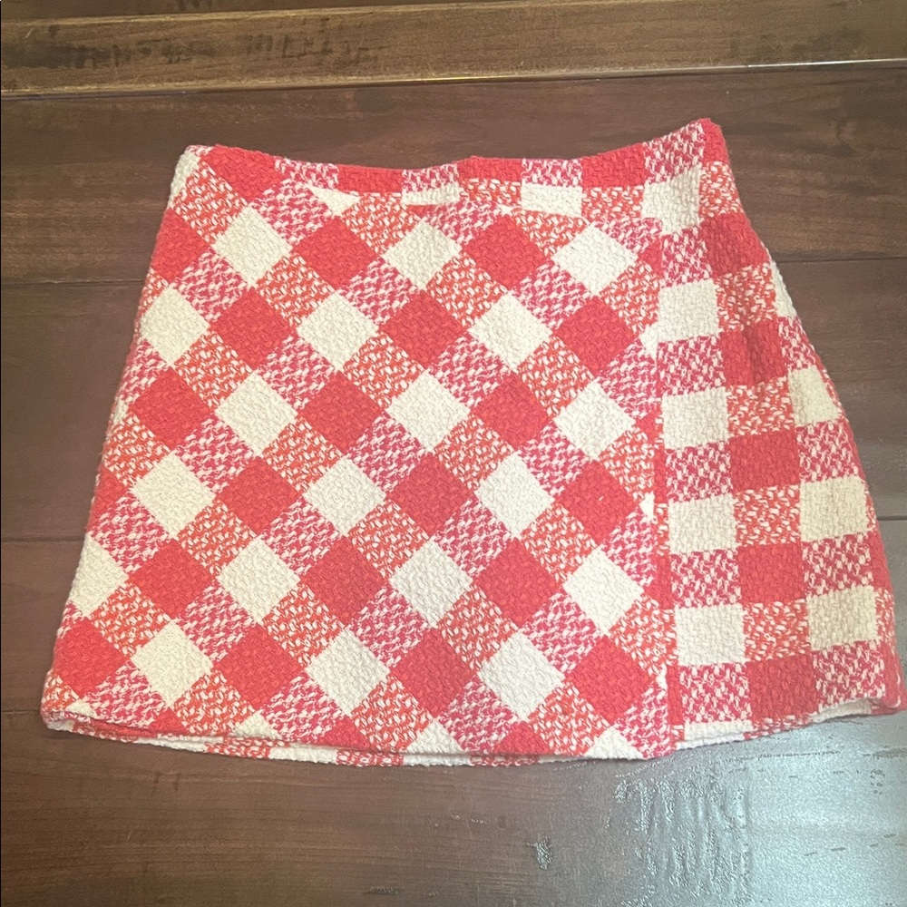 Zara Checkered Kids Skirt